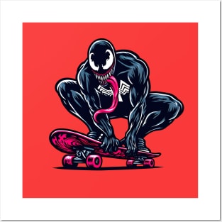 Unleash the Edge: Captivating Anti-Hero Skateboard Art Prints for a Modern and Rebellious Ride! Posters and Art